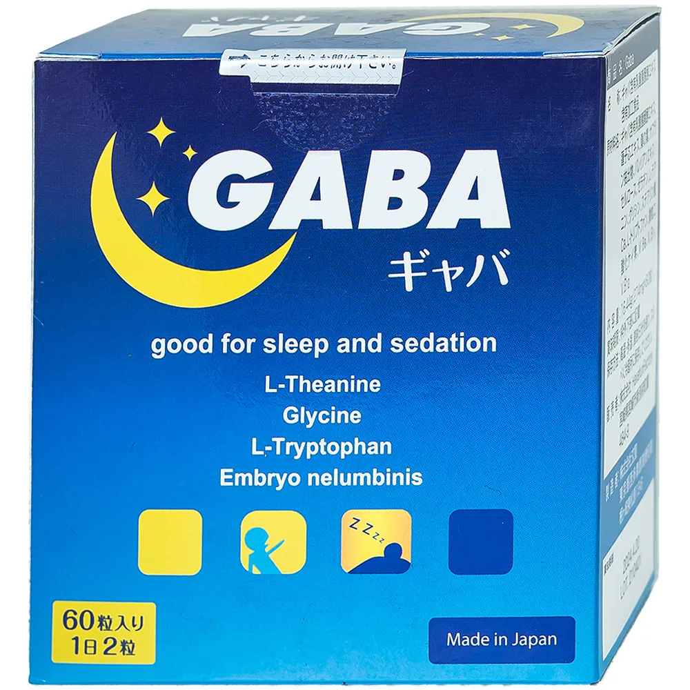 VIÊN UỐNG GIÚP NGỦ NGON AN THẦN GABA JPANWELL 60V 7