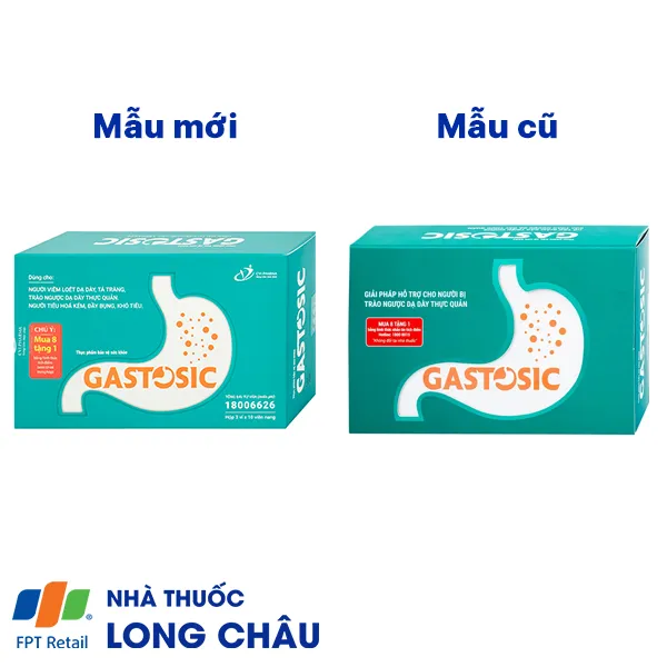 VIÊN UỐNG GIÚP TIÊU HÓA GASTOSIC CVI 3X10 15