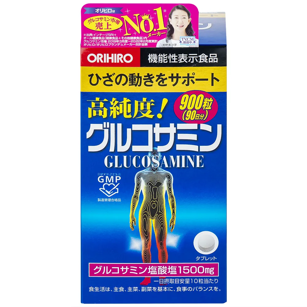 VIÊN UỐNG HỖ TRỢ LÀM TRƠN Ổ KHỚP ORIHIRO GLUCOSAMINE 900 900V 4