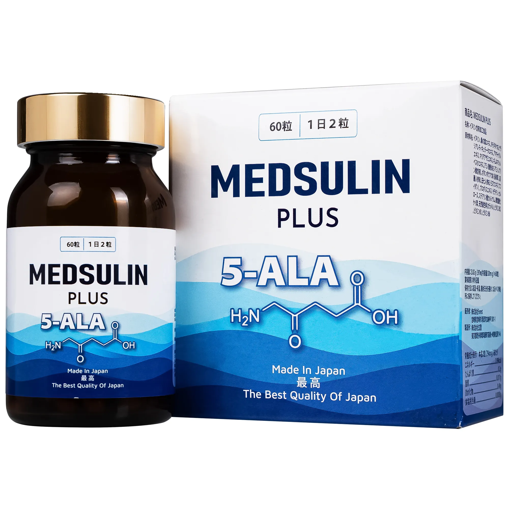VIÊN UỐNG HỖ TRỢ CẢI THIỆN CHỈ SỐ ĐƯỜNG HUYẾT MEDSULIN PLUS 60V
