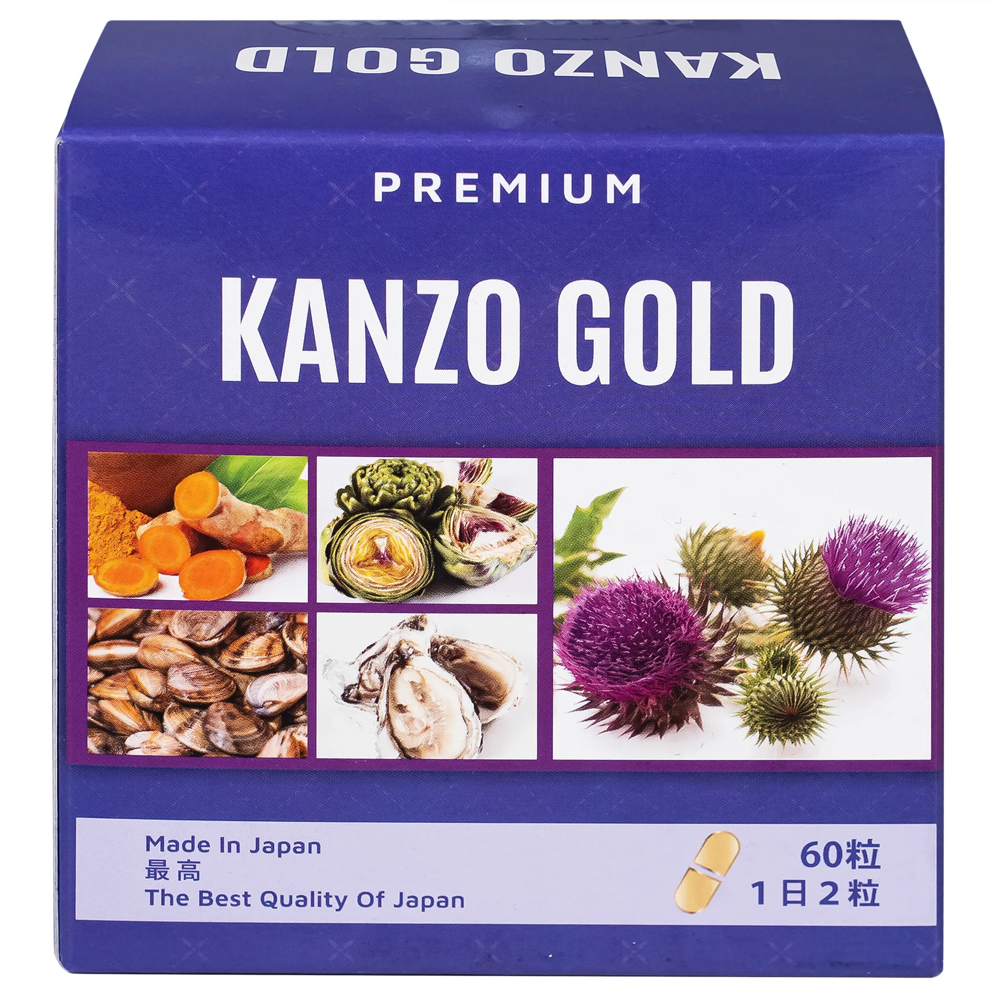 VIÊN UỐNG HỖ TRỢ CHỨC NĂNG GAN KANZO GOLD 60V 8