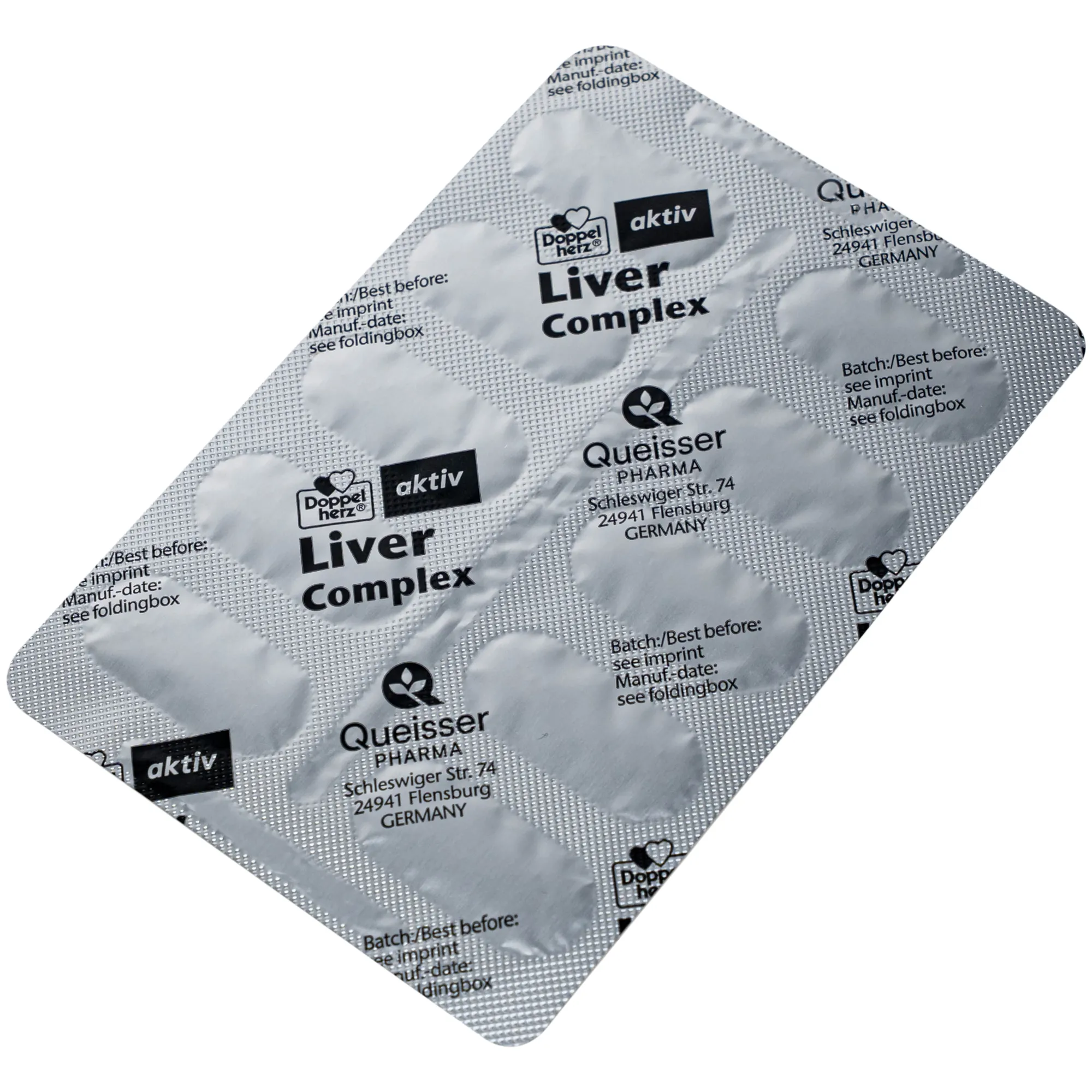 VIÊN UỐNG HỖ TRỢ CHỨC NĂNG GAN LIVER COMPLEXDOPPELHERZ 3X10 14