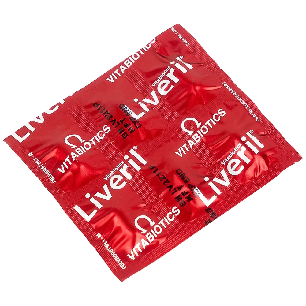 VIÊN UỐNG HỖ TRỢ CHỨC NĂNG GAN LIVERIL VITABIOTICS 5X6 6