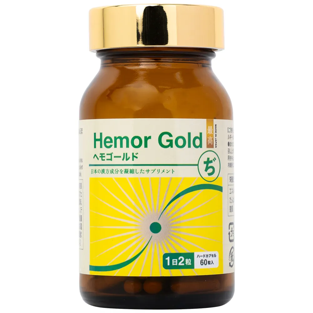 VIÊN UỐNG HỖ TRỢ CHO NGƯỜI BỊ TRĨ HEMOR GOLD JPANWELL 60V 11