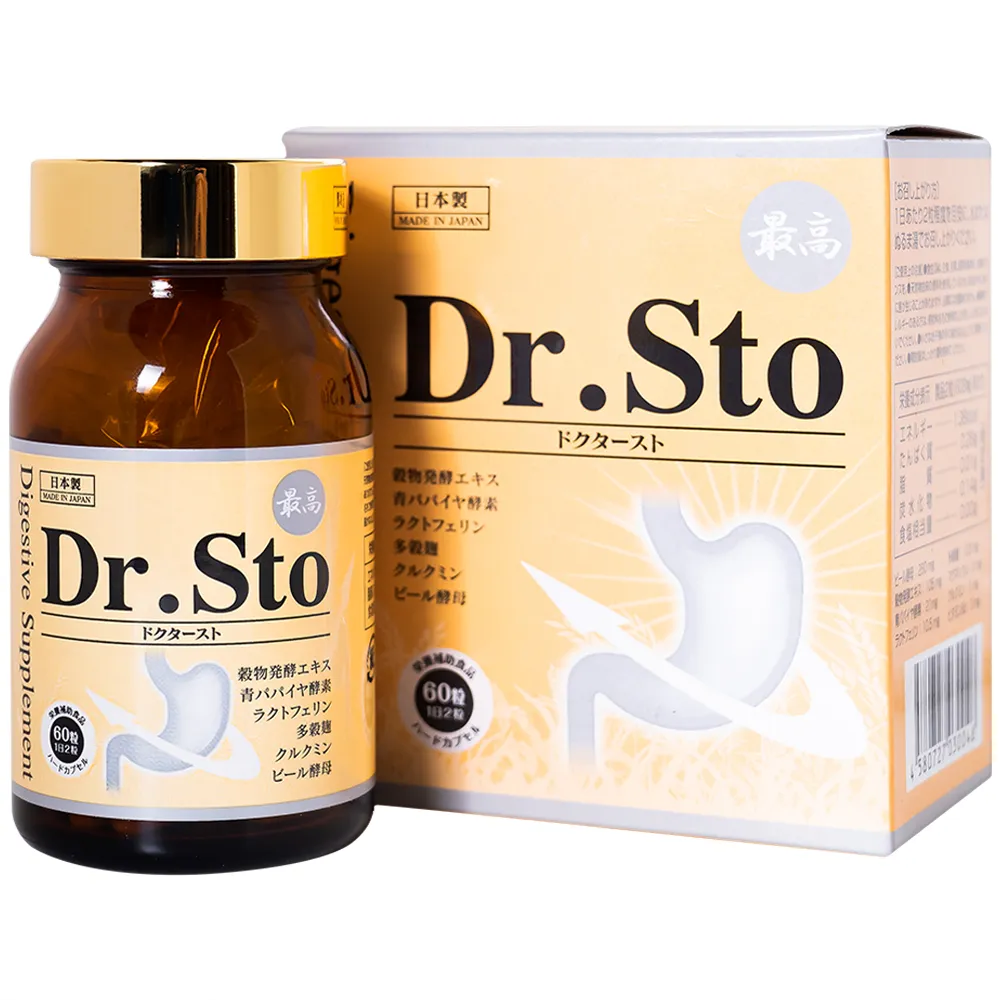 VIÊN UỐNG HỖ TRỢ DẠ DÀY DR. STO JPANWELL 60V