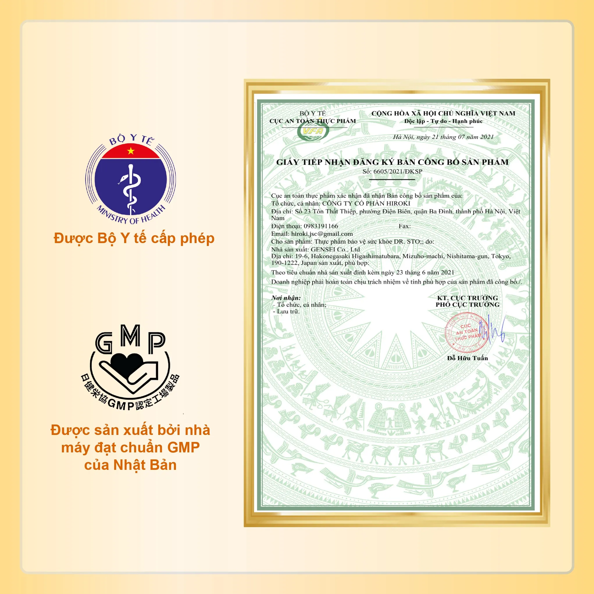 VIÊN UỐNG HỖ TRỢ DẠ DÀY DR. STO JPANWELL 60V 6