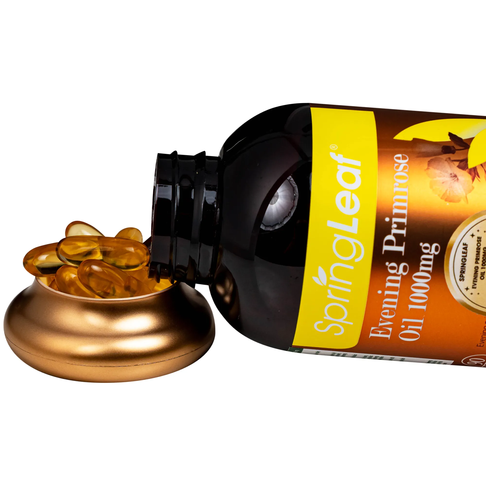 VIÊN UỐNG HỖ TRỢ GIẢM CÁC TRIỆU CHỨNG CỦA THỜI KỲ TIỀN MÃN KINH SPRING LEAF EVENING PRIMROSE OIL 1000MG 90V 4