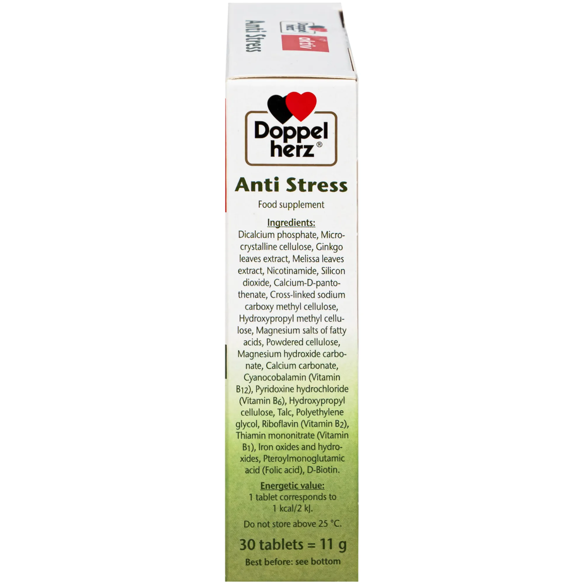 VIÊN UỐNG HỖ TRỢ GIẢM CĂNG THẲNG ANTI STRESS DOPPELHERZ 2X15 5