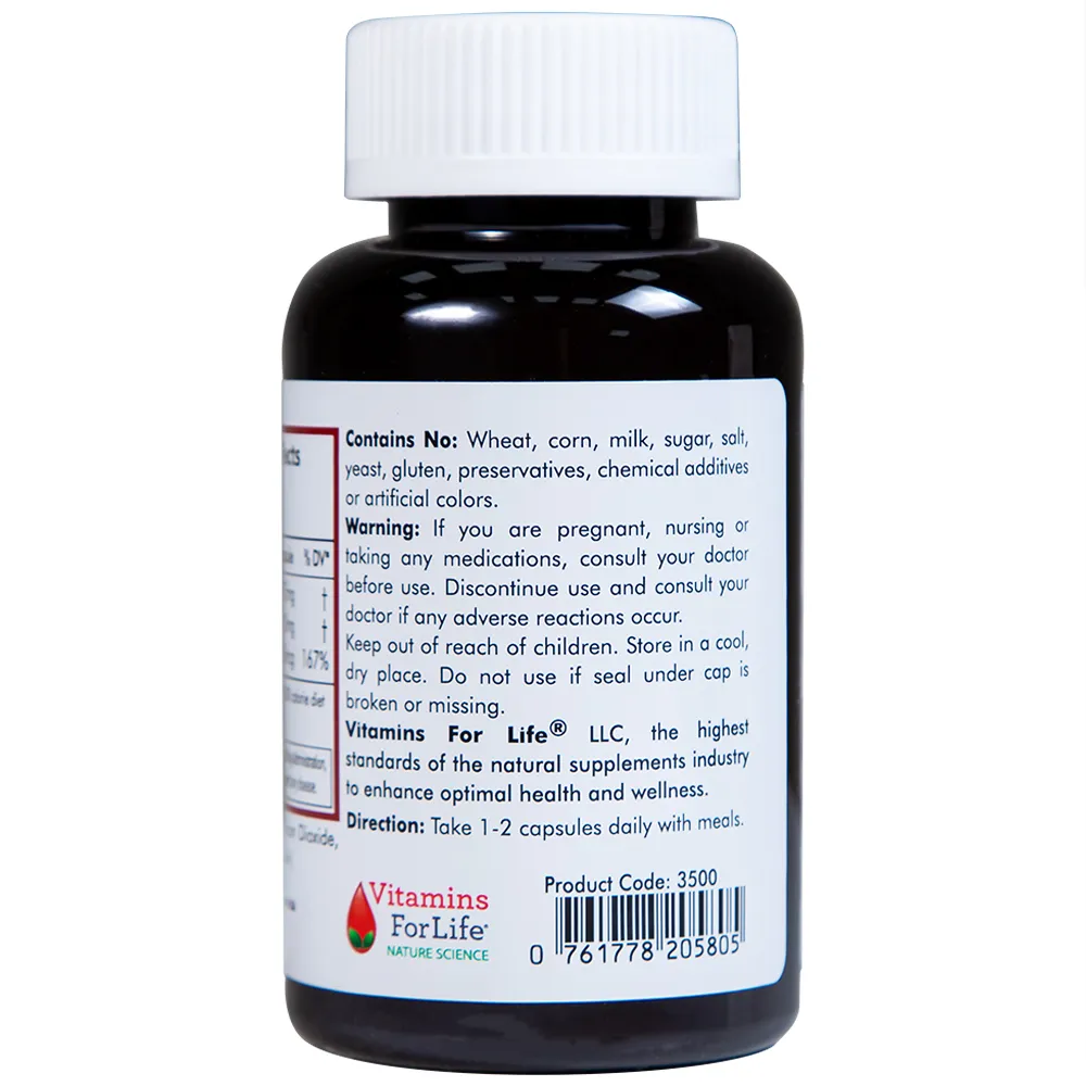 VIÊN UỐNG HỖ TRỢ GIẢM CHOLESTEROL CHO NGƯỜI BỊ MỠ MÁU-CHOLESTEROL AID VITAMINS FOR LIFE 60V 9