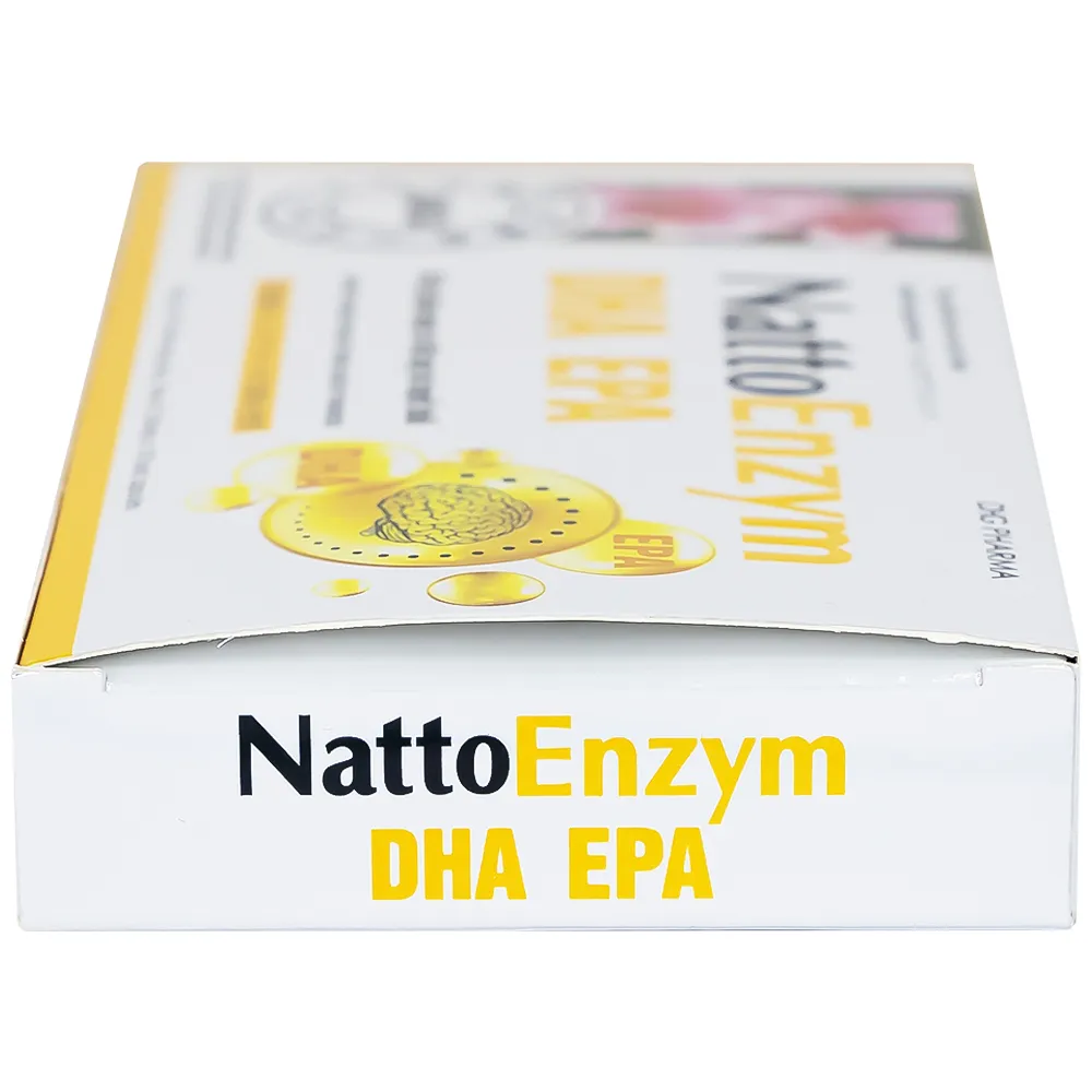 VIÊN UỐNG HỖ TRỢ GIẢM NGUY CƠ ĐỘT QUỴ DO HUYẾT KHỐI NATTOENZYM DHA EPA DHG 2X10 9