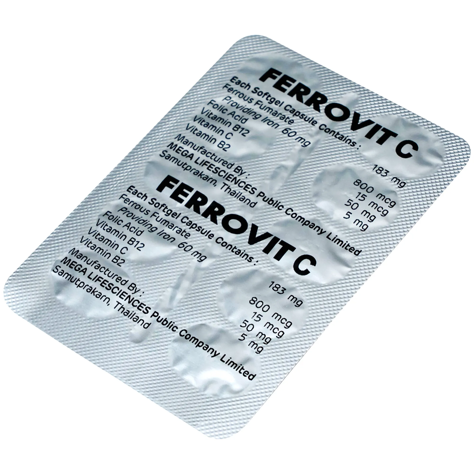 VIÊN UỐNG HỖ TRỢ GIẢM NGUY CƠ THIẾU MÁU DO THIẾU SẮT FERROVIT C MEGA 3X10 10