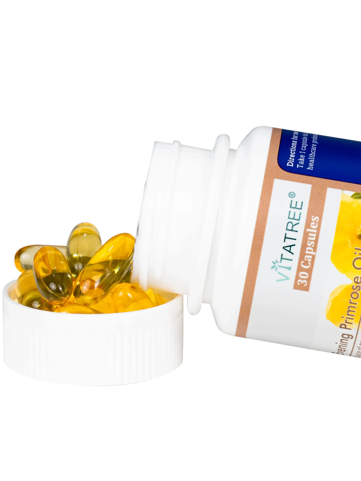 VIÊN UỐNG HỖ TRỢ GIẢM TRIỆU CHỨNG CỦA TIỀN KINH NGUYỆT VITATREE EVENING PRIMROSE OIL 30V 6