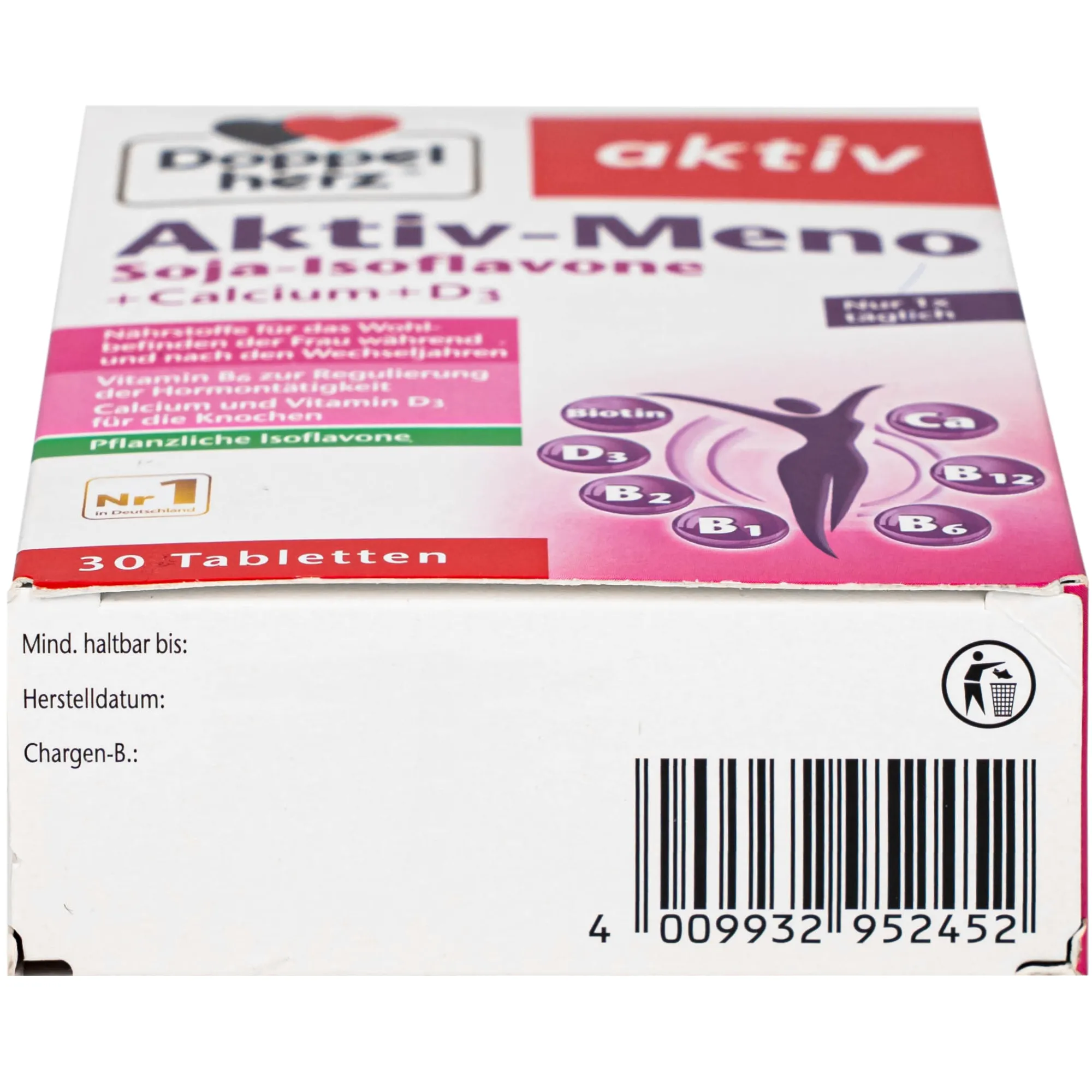 VIÊN UỐNG HỖ TRỢ NỘI TIẾT TỐ CHO PHỤ NỮ TIỀN MÃN KINH DOPPELHERZ AKTIV-MENO 30V 11