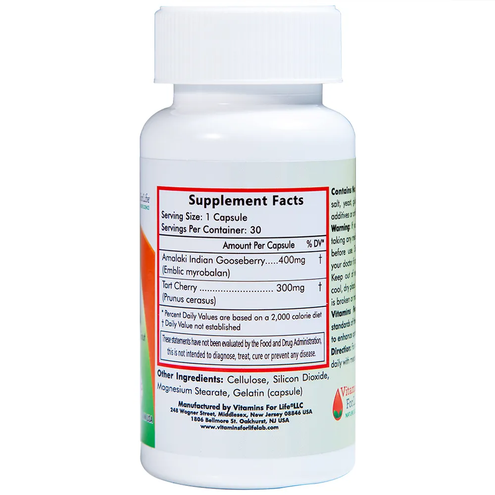 VIÊN UỐNG HỖ TRỢ NGƯỜI BỊ GOUT, CHỈ SỐ ACID URIC CAO-GOUT AID VITAMINS FOR LIFE 30V 9
