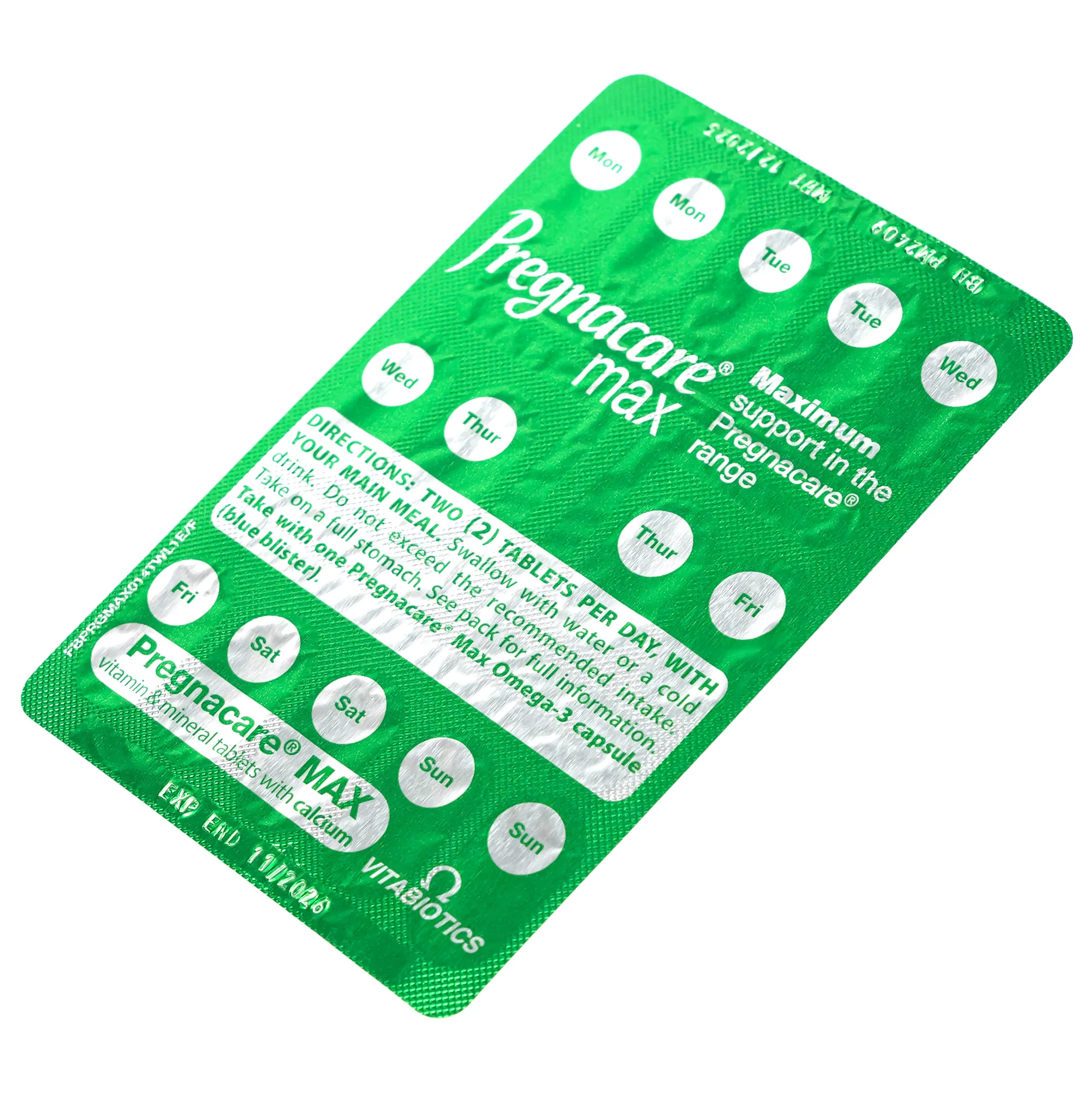 VIÊN UỐNG HỖ TRỢ PHỤ NỮ MANG THAI PREGNACARE MAX VITABIOTICS 84V 5