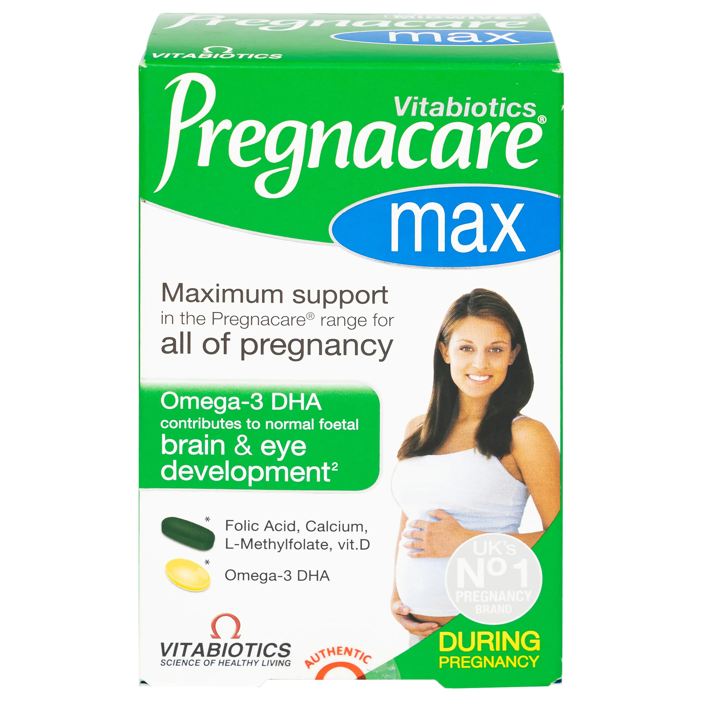 VIÊN UỐNG HỖ TRỢ PHỤ NỮ MANG THAI PREGNACARE MAX VITABIOTICS 84V 8