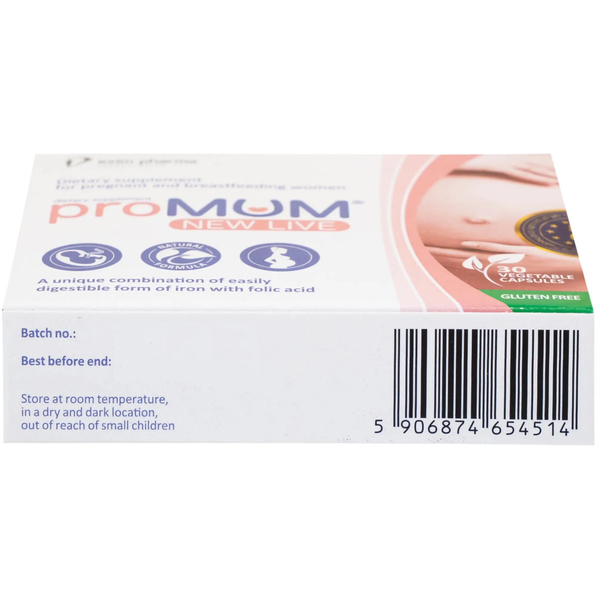 VIÊN UỐNG HỖ TRỢ PHỤ NỮ MANG THAI PROMUM NEW LIVE 2X15 10