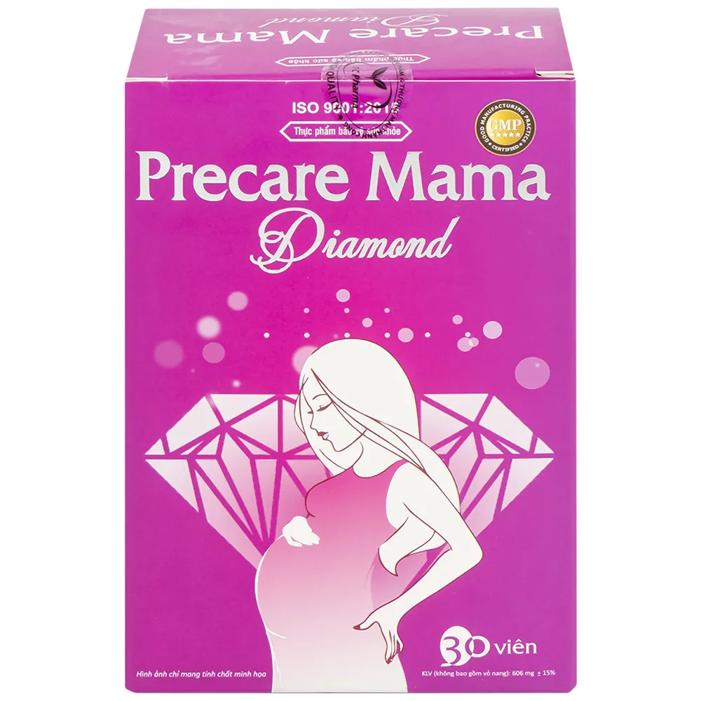 VIÊN UỐNG HÕ TRỢ PHỤ NỮ MANG THAI PRECARE MAMA DIAMOND 30V 4