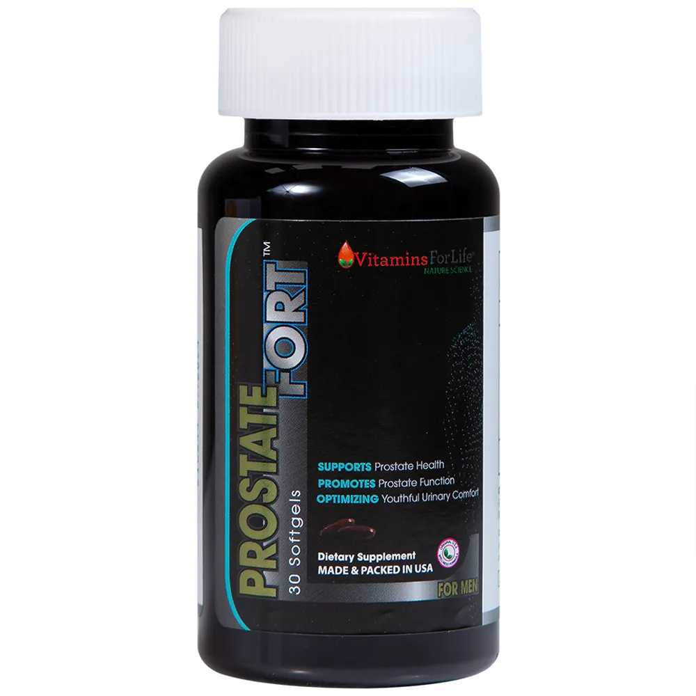VIÊN UỐNG HỖ TRỢ SỨC KHỎE TUYẾN TIỀN LIỆT NAM GIỚI PROSTATE FORT 200MG VITAMINS FOR LIFE 30V 8