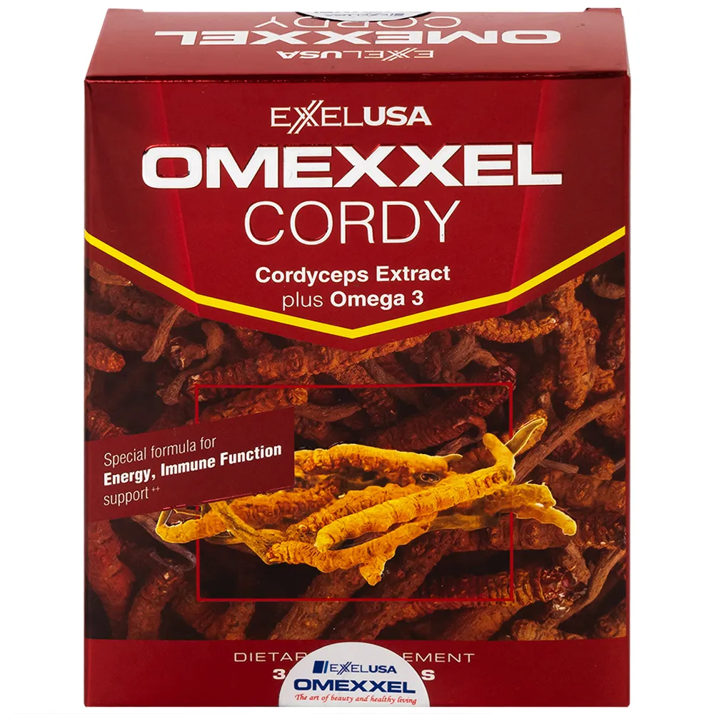 VIÊN UỐNG HỖ TRỢ TĂNG CƯỜNG SỨC ĐỀ KHÁNG OMEXXEL CORDY 3X10 7