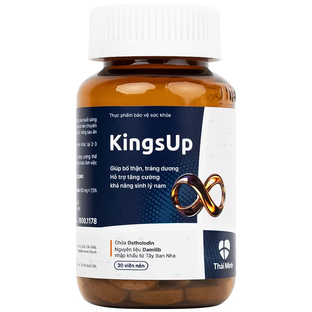 VIÊN UỐNG HỖ TRỢ TĂNG CƯỜNG SINH LÝ KINGSUP THÁI MINH 30V 11
