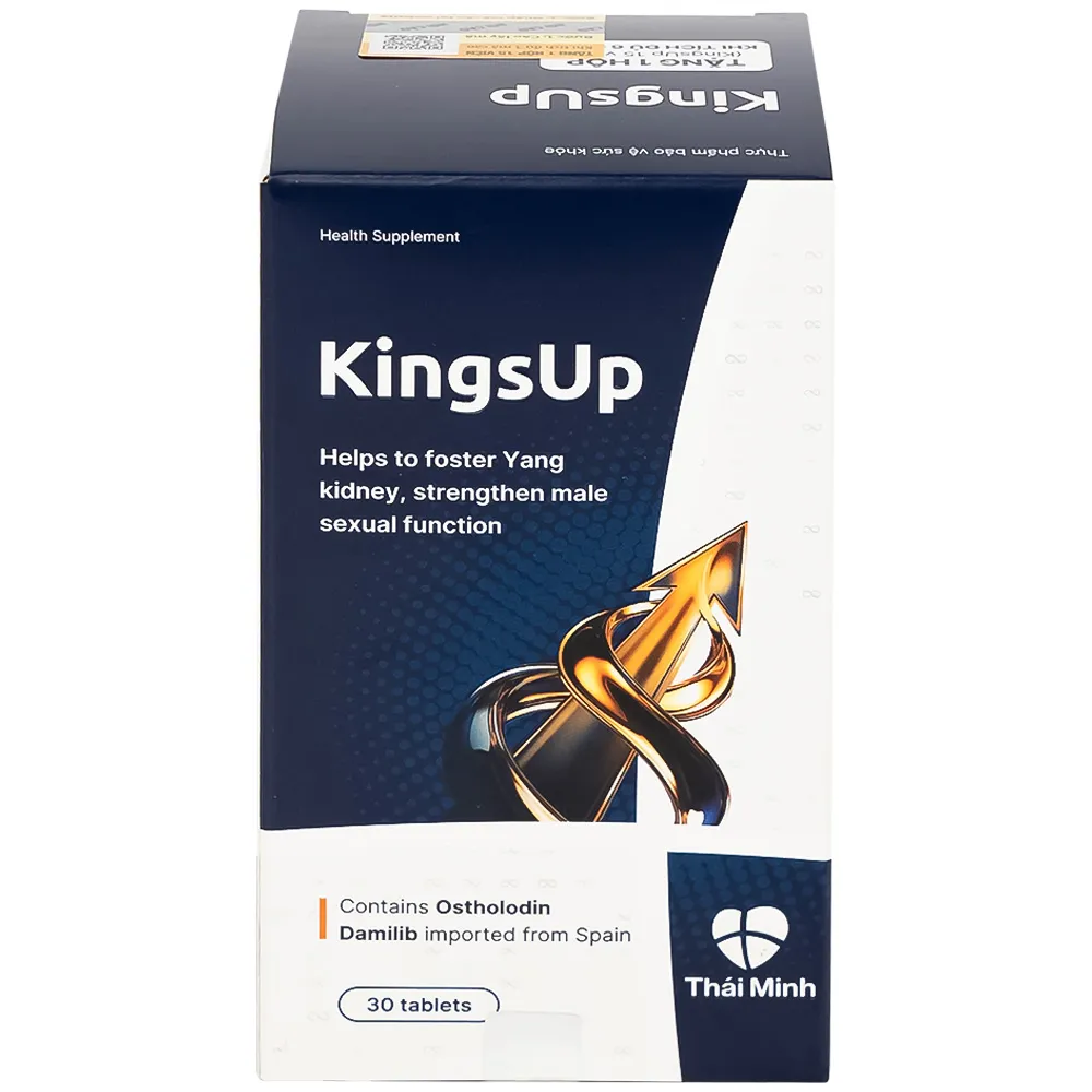 VIÊN UỐNG HỖ TRỢ TĂNG CƯỜNG SINH LÝ KINGSUP THÁI MINH 30V 7