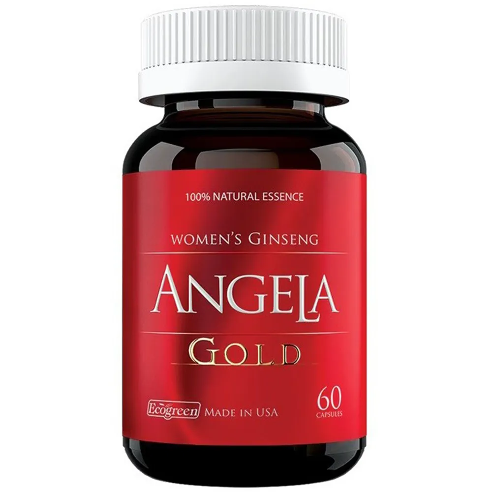 VIÊN UỐNG HỖ TRỢ TĂNG CƯỜNG SINH LÝ NỮ ANGELA GOLD ECOGREEN 60V 9