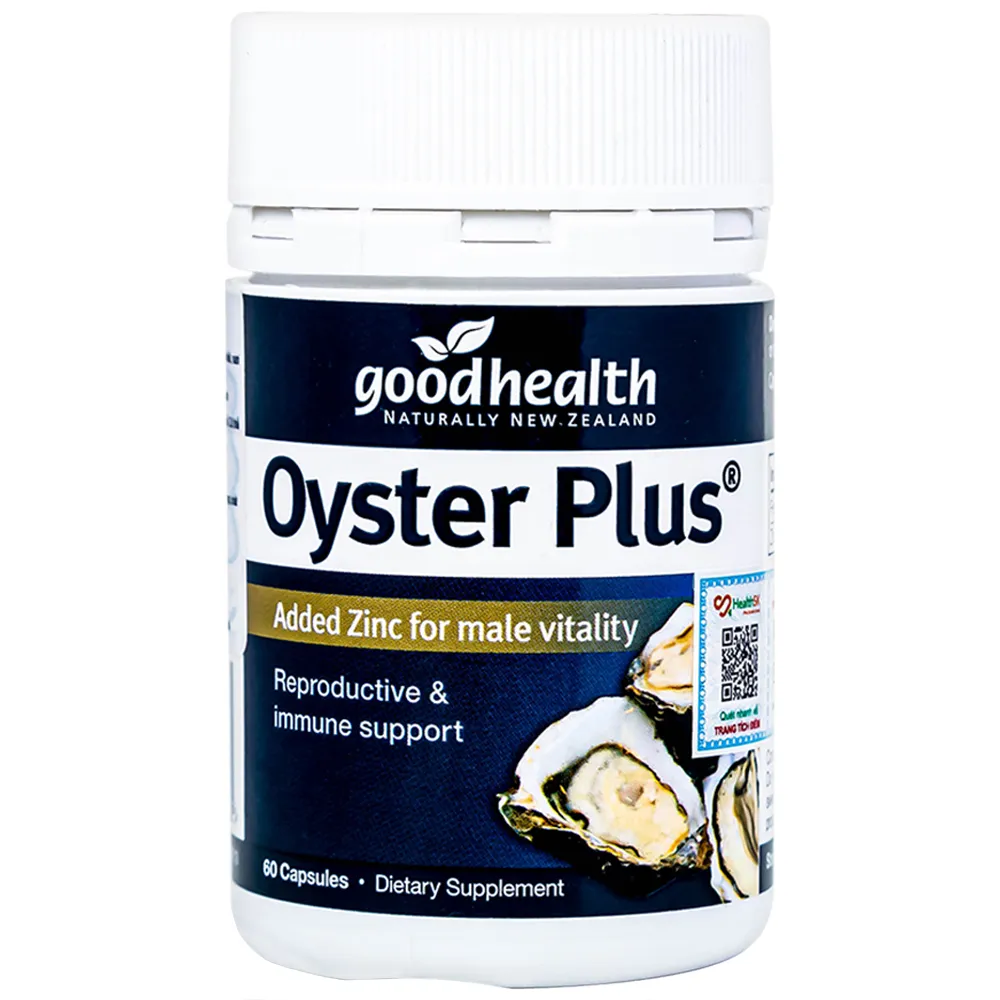 VIÊN UỐNG HỖ TRỢ TĂNG CƯỜNG SINH LỰC NAM GIỚI OYSTER PLUS GOODHEALTH 60V