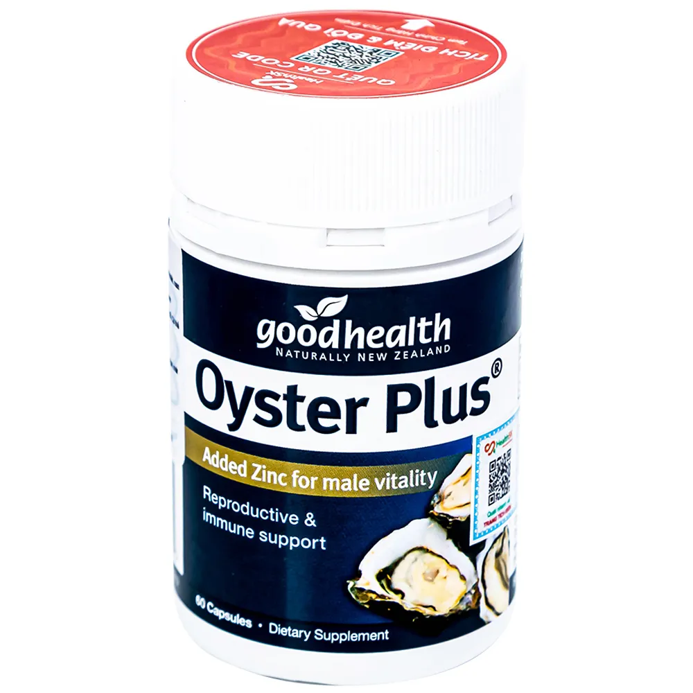 VIÊN UỐNG HỖ TRỢ TĂNG CƯỜNG SINH LỰC NAM GIỚI OYSTER PLUS GOODHEALTH 60V 2