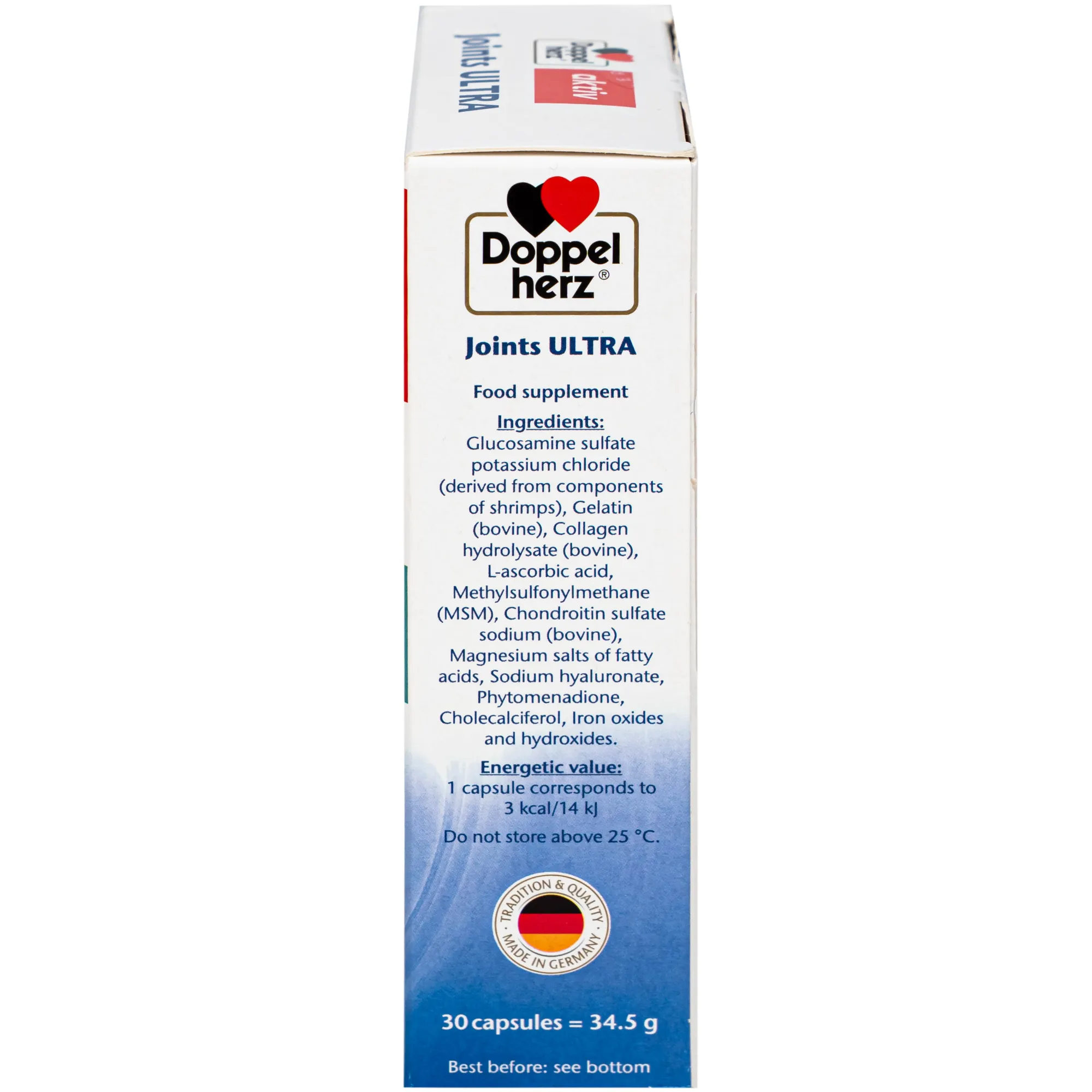 VIÊN UỐNG HỖ TRỢ TĂNG TIẾT DỊCH KHỚP JOINTS ULTRA DOPPELHERZ 3X10 10