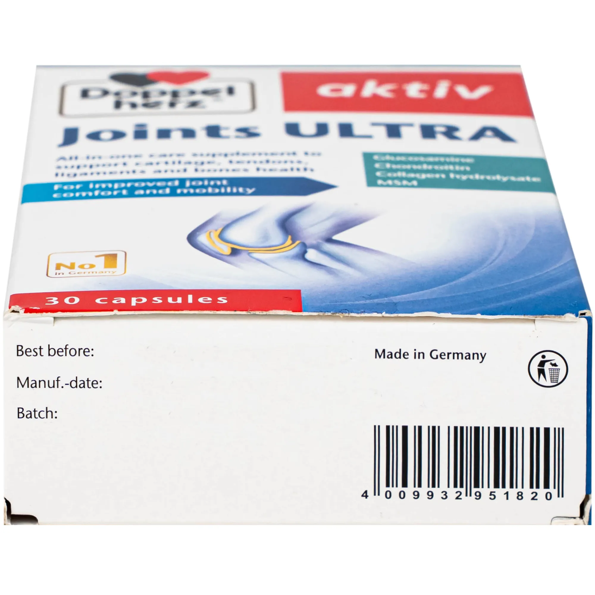 VIÊN UỐNG HỖ TRỢ TĂNG TIẾT DỊCH KHỚP JOINTS ULTRA DOPPELHERZ 3X10 11