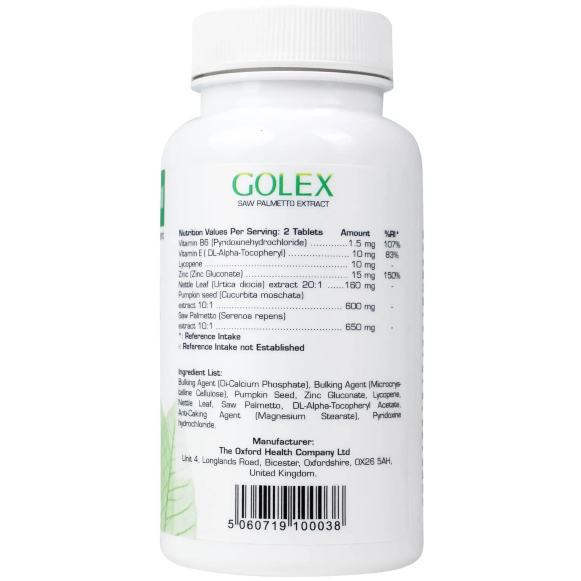 VIÊN UỐNG HỖ TRỢ TIỀN LIỆT TUYẾN - BỔ THẬN GOLEX OCAVILL THE OXFORD 30V 13
