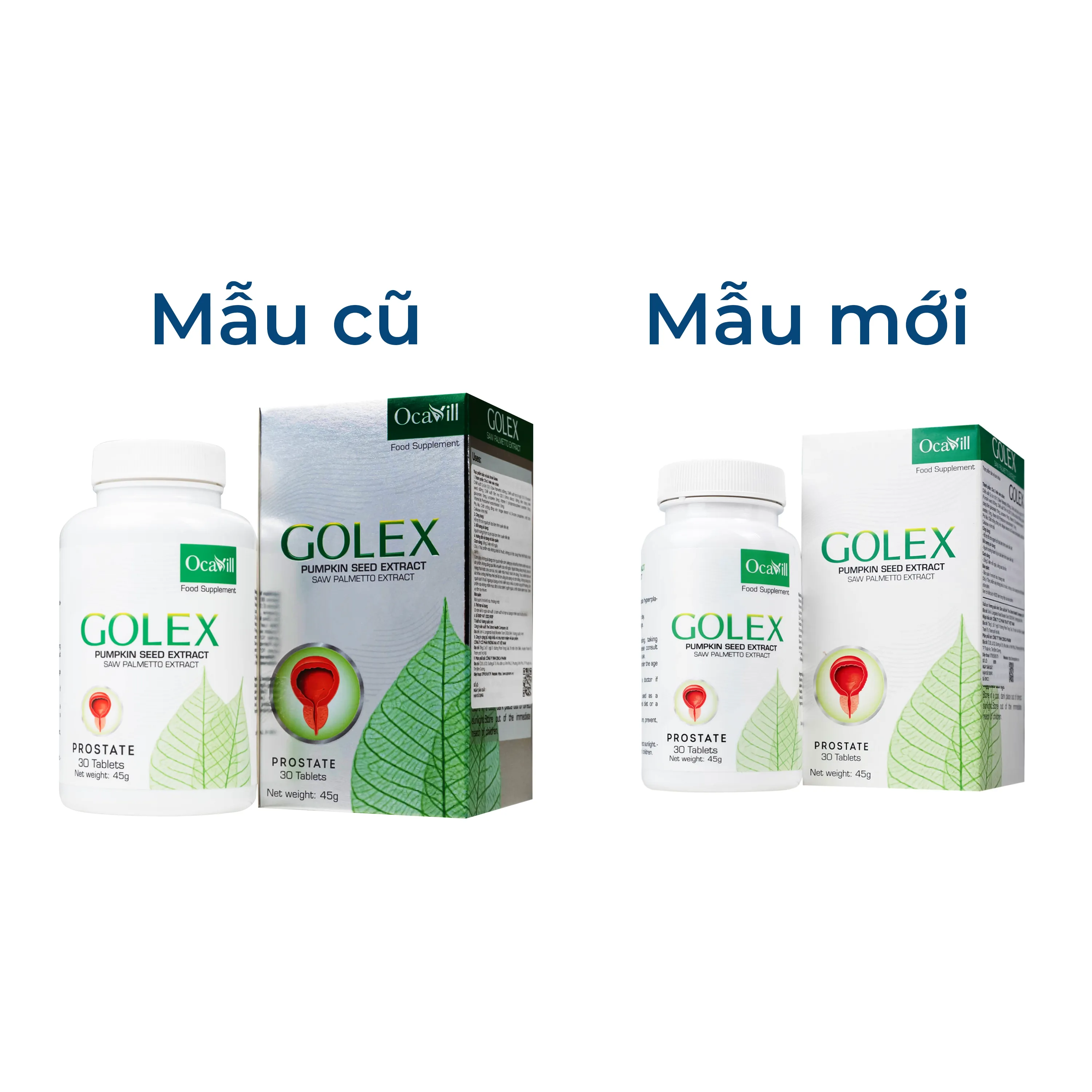 VIÊN UỐNG HỖ TRỢ TIỀN LIỆT TUYẾN - BỔ THẬN GOLEX OCAVILL THE OXFORD 30V 7