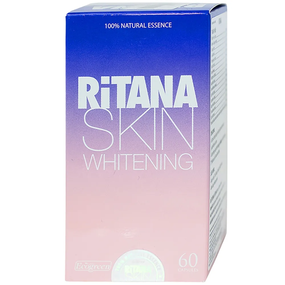 VIÊN UỐNG HỖ TRỢ TRẮNG DA RITANA ECOGREEN 60V