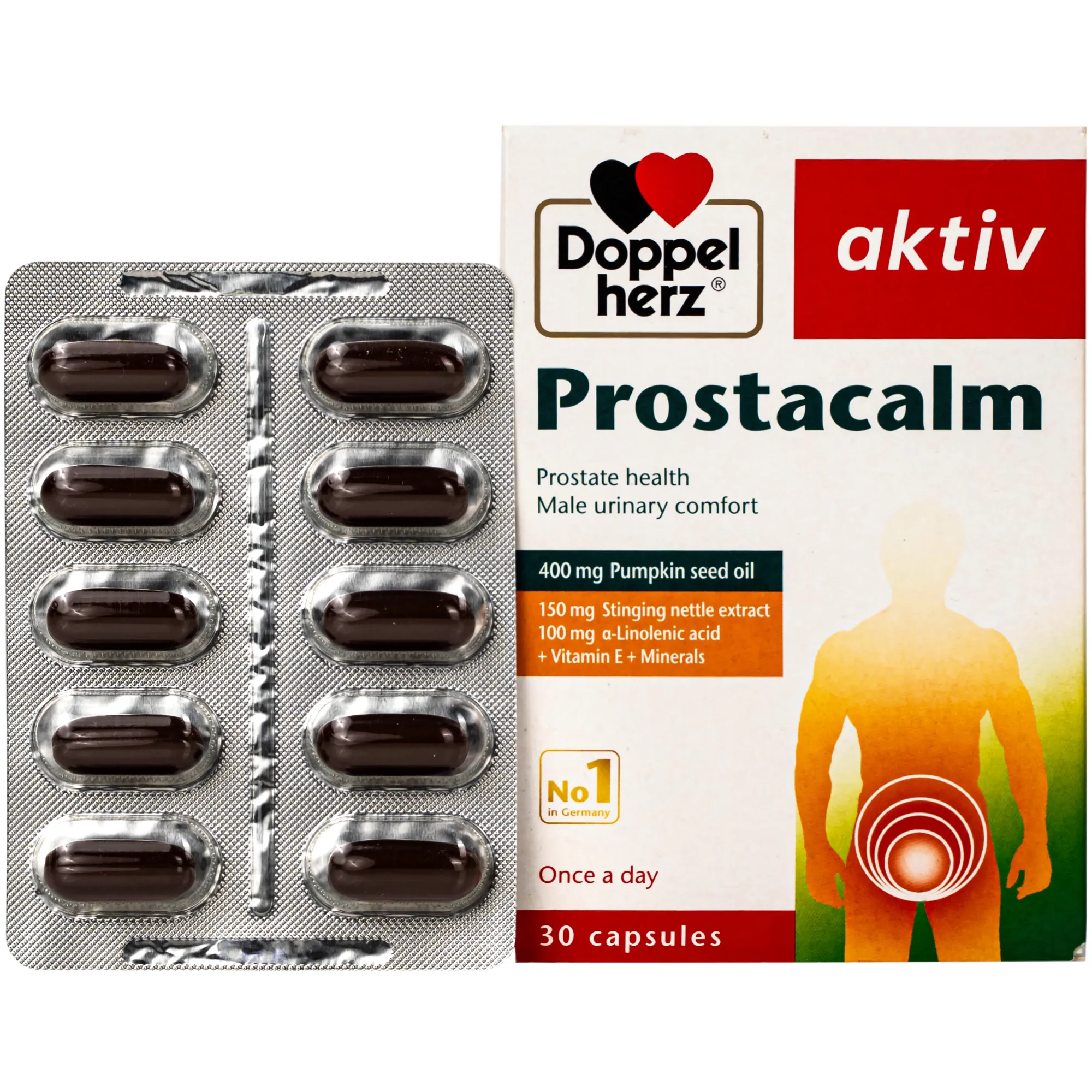 VIÊN UỐNG HỖ TRỢ TUYẾN TIỀN LIỆT DOPPELHERZ AKTIV PROSTACALM 3X10