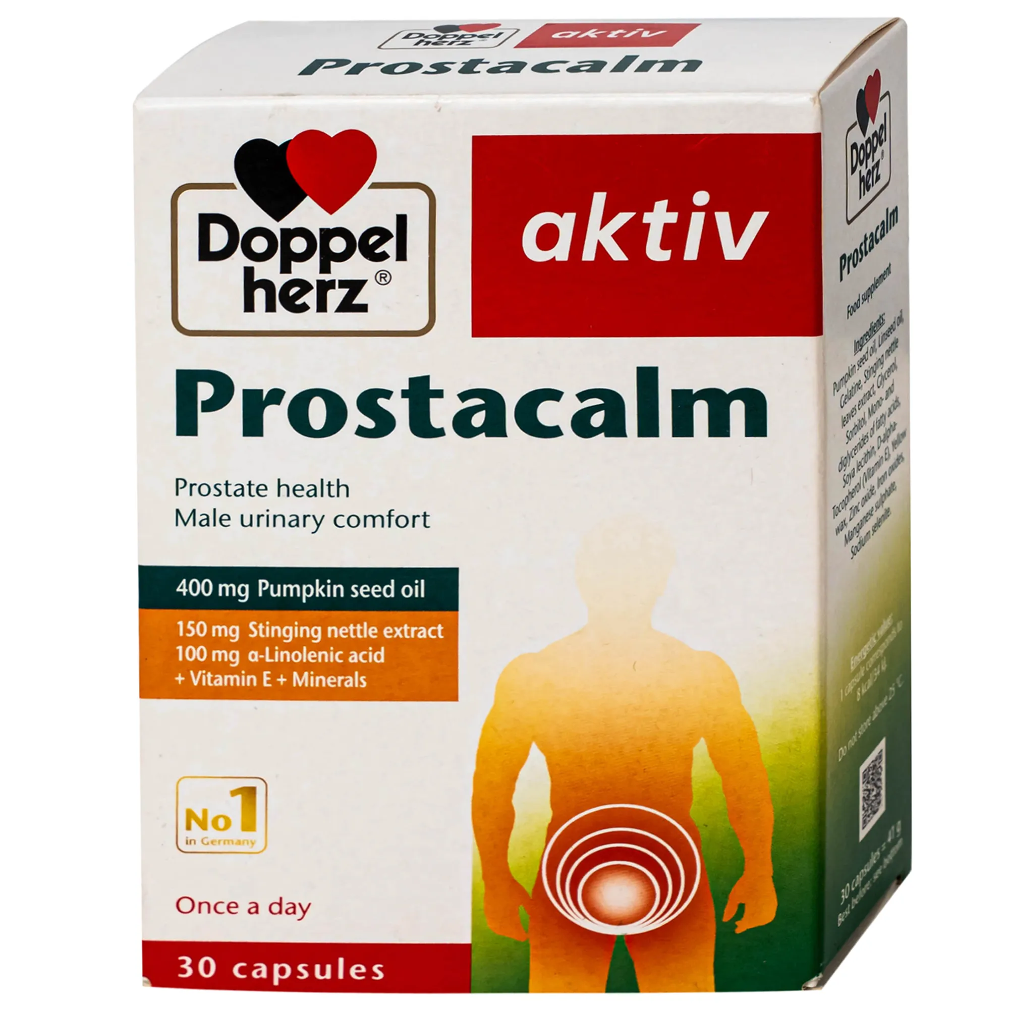 VIÊN UỐNG HỖ TRỢ TUYẾN TIỀN LIỆT DOPPELHERZ AKTIV PROSTACALM 3X10 2