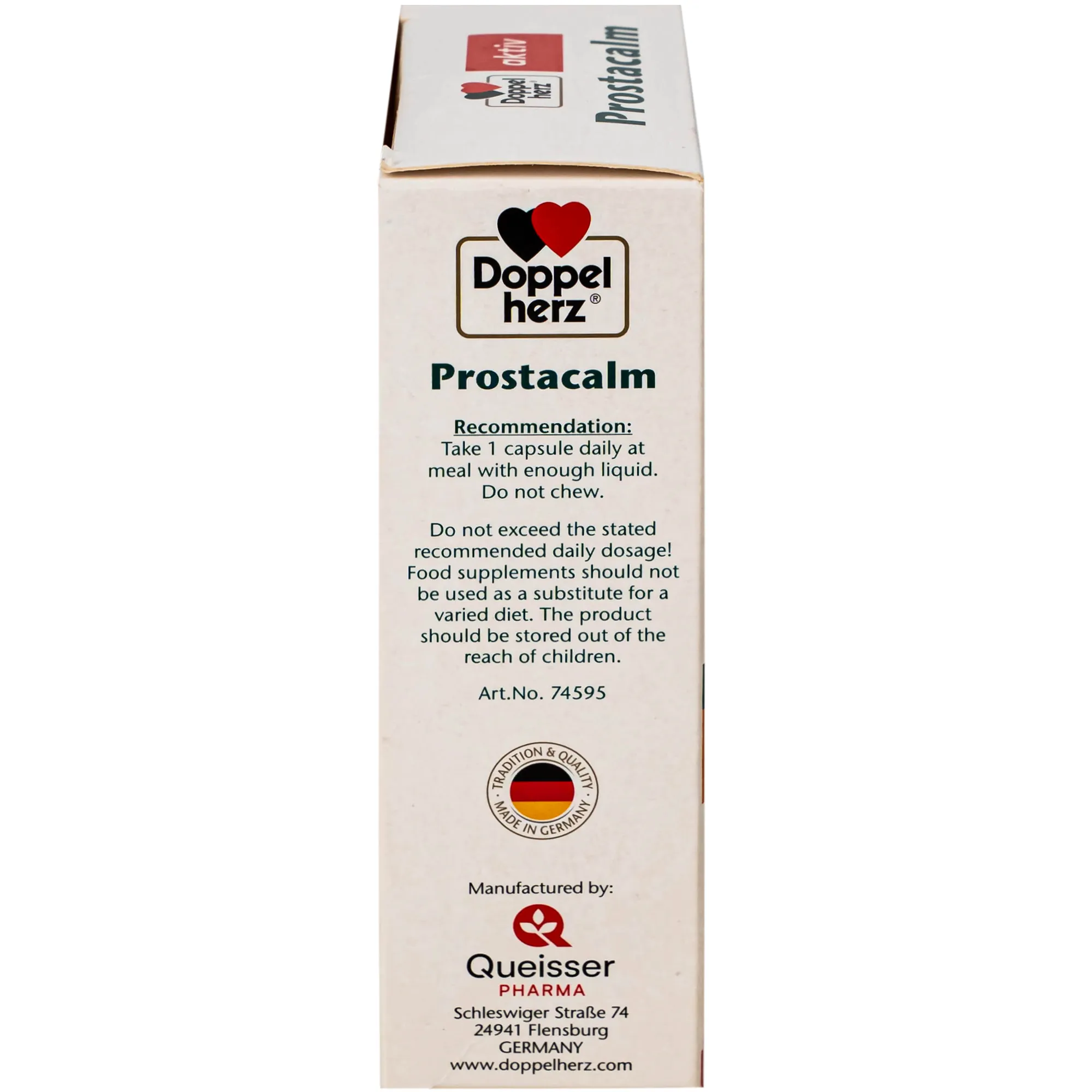 VIÊN UỐNG HỖ TRỢ TUYẾN TIỀN LIỆT DOPPELHERZ AKTIV PROSTACALM 3X10 4