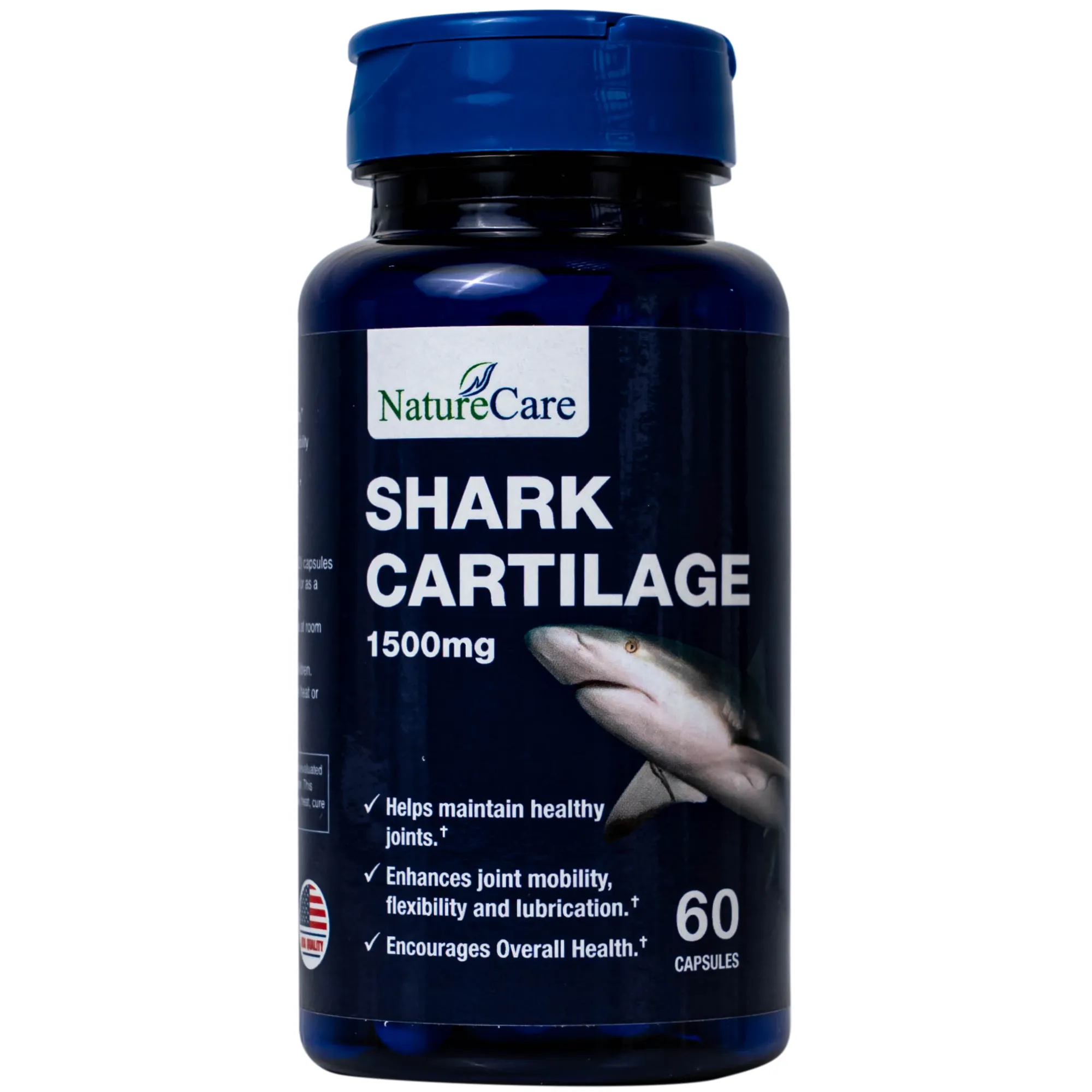 VIÊN UỐNG HỖ TRỢ XƯƠNG KHỚP SHARK CARTILAGE NATURE CARE 60V 7