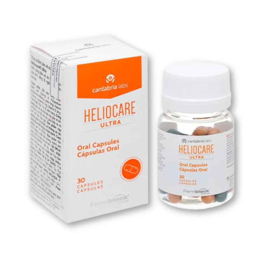 Viên uống Heliocare Ultra chống nắng, hạn chế lão hóa da (Hộp 30 viên)