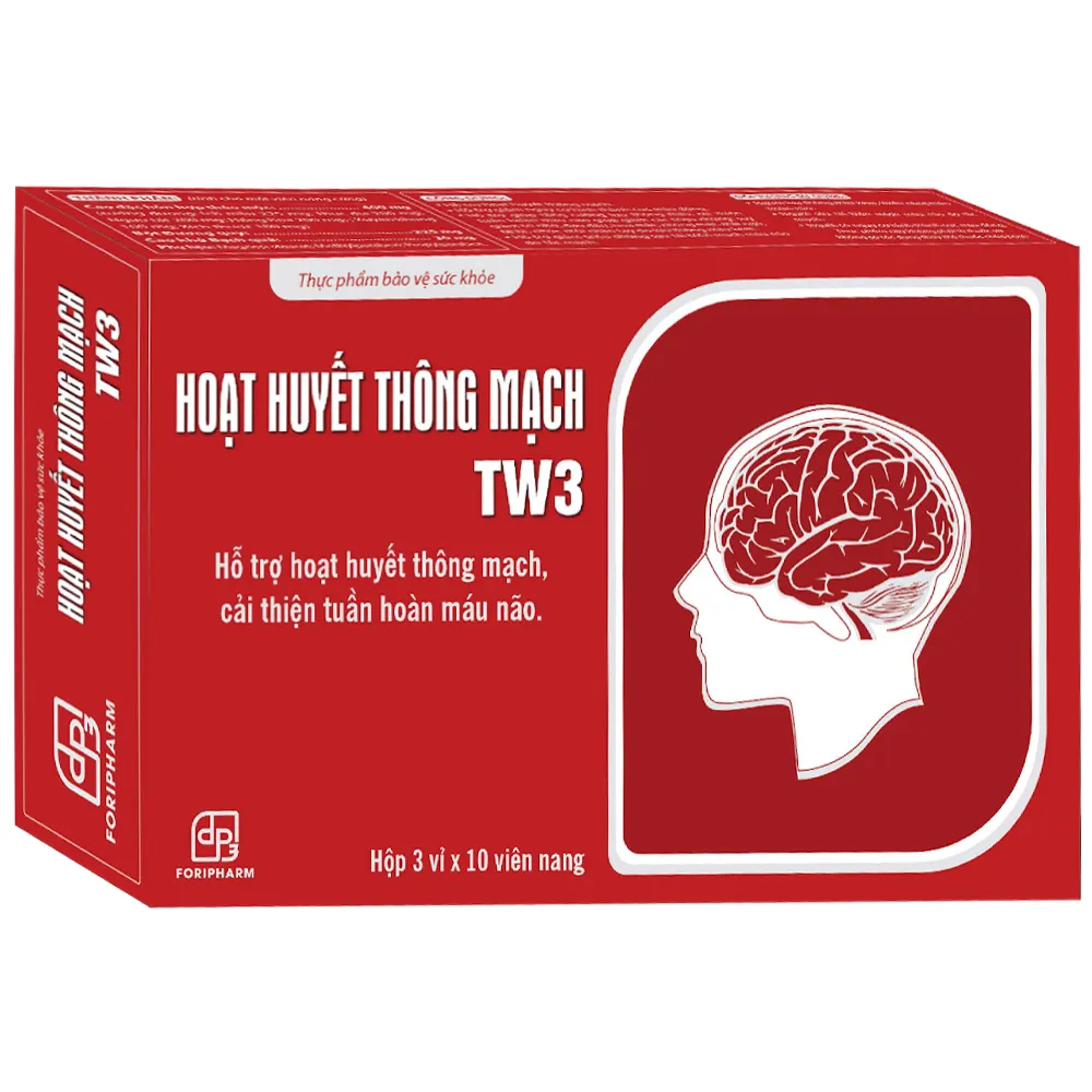 VIÊN UỐNG HOẠT HUYẾT THÔNG MẠCH TW3 3X10