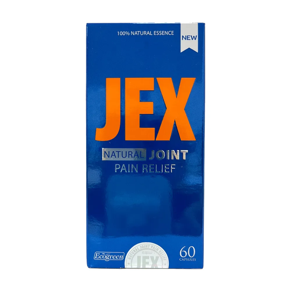 Viên uống JEX Ecogreen (Hộp 60 viên) hỗ trợ giảm đau và viêm khớp