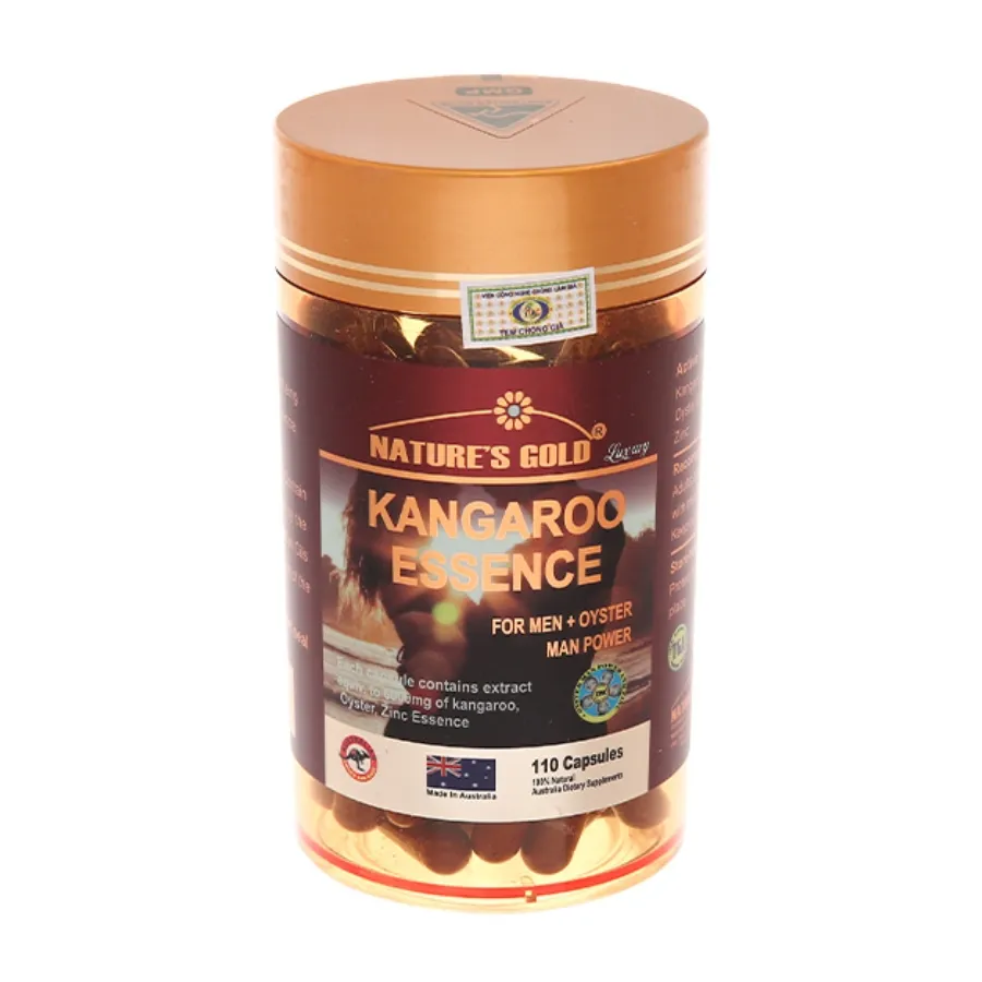 Viên uống Kangaroo Essense For Men Nature's Gold tăng cường sinh lý (110 viên) 3