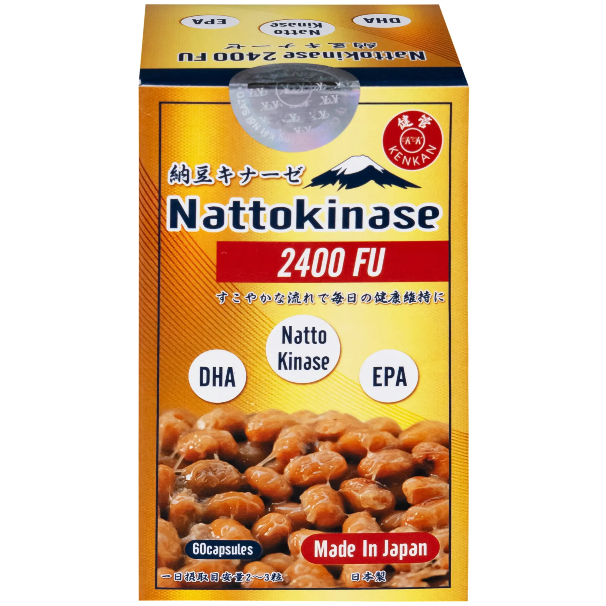 VIÊN UỐNG KENKAN NATTOKINASE 2400FU 60V 10