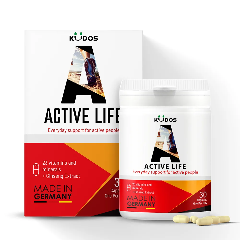 Viên uống Kudos Active Life (Hộp 30 viên) bổ sung vitamin và khoáng chất 2