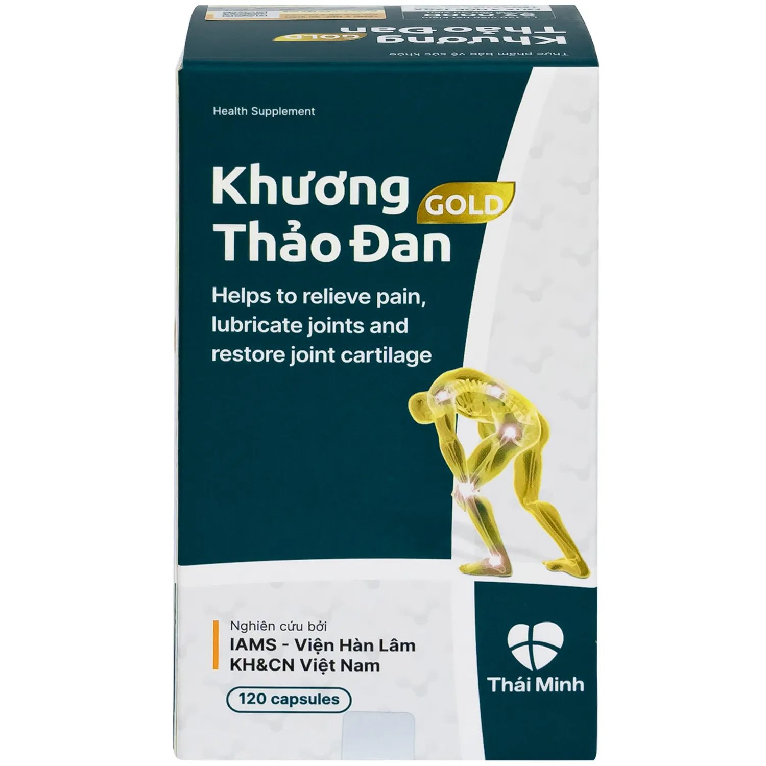 VIÊN UỐNG LÀM TRƠN KHỚP KHƯƠNG THẢO ĐAN GOLD 120V 6