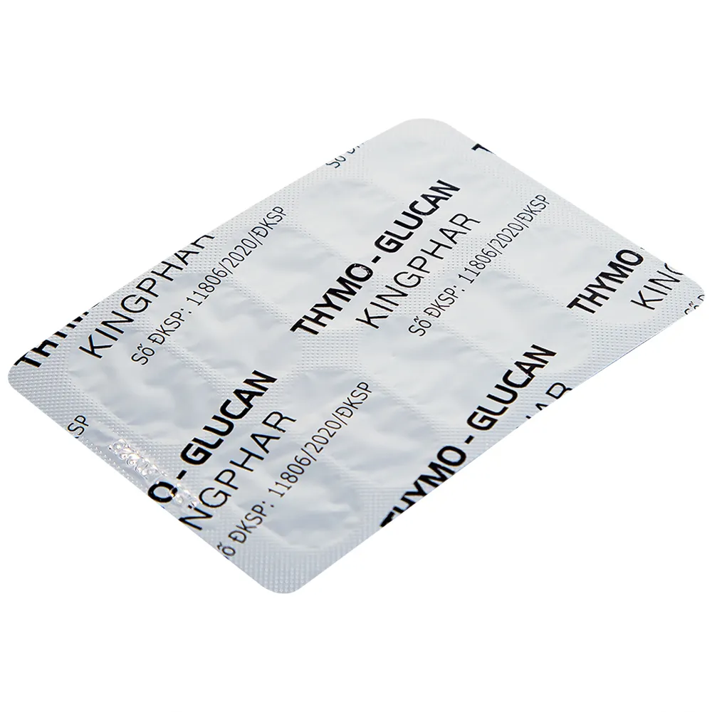 VIÊN UỐNG NÂNG CAO SỨC ĐỀ KHÁNG THYMO-GLUCAN KINGPHAR 3X10 8