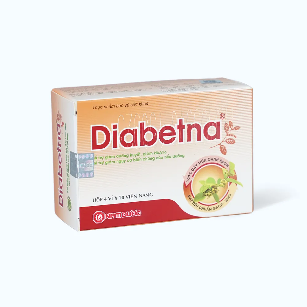 Viên uống Nam Dược Diabetna (Hộp 40 viên) hỗ trợ giảm đường huyết 2