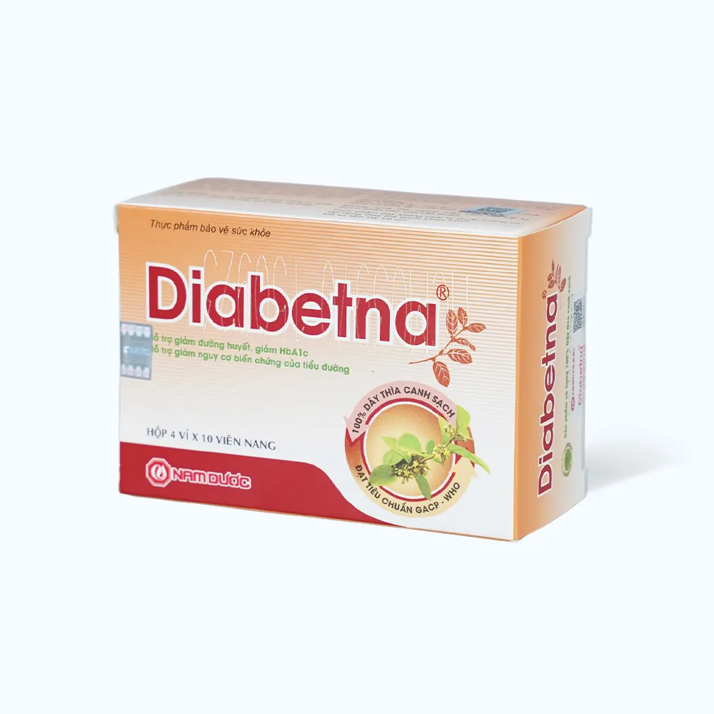 Viên uống Nam Dược Diabetna (Hộp 40 viên) hỗ trợ giảm đường huyết 3