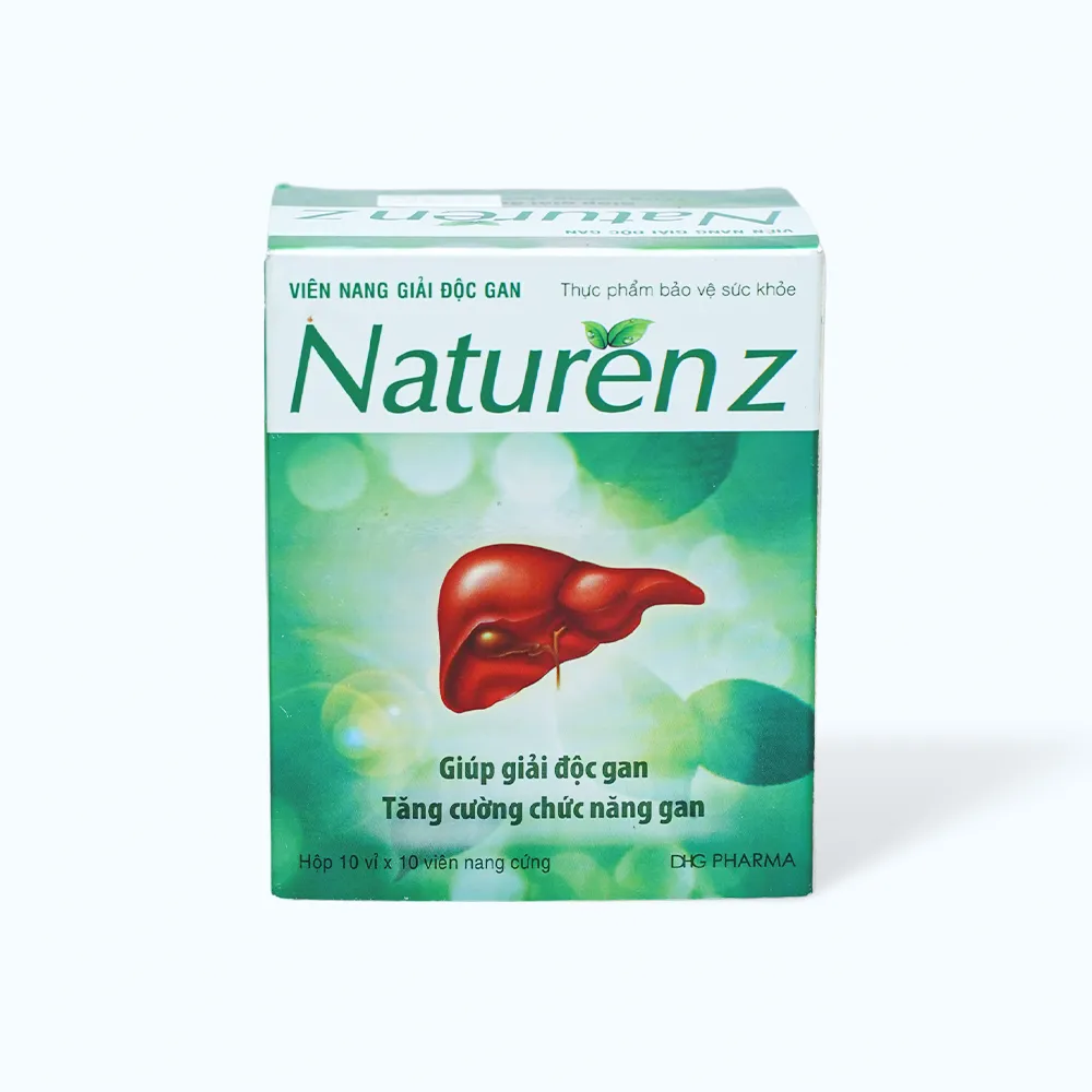 Viên uống Naturen Z (100 viên) hỗ trợ hạ men gan, bổ gan, mát gan