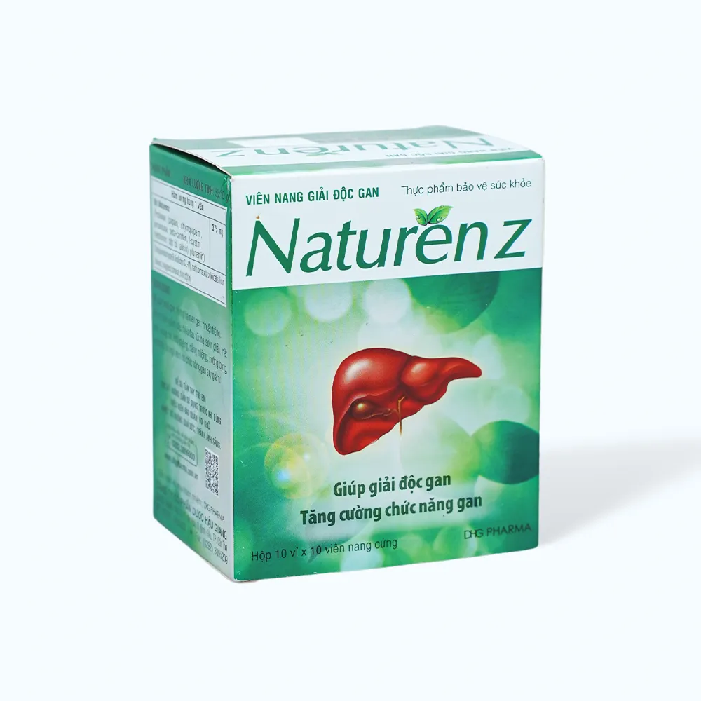 Viên uống Naturen Z (100 viên) hỗ trợ hạ men gan, bổ gan, mát gan 2